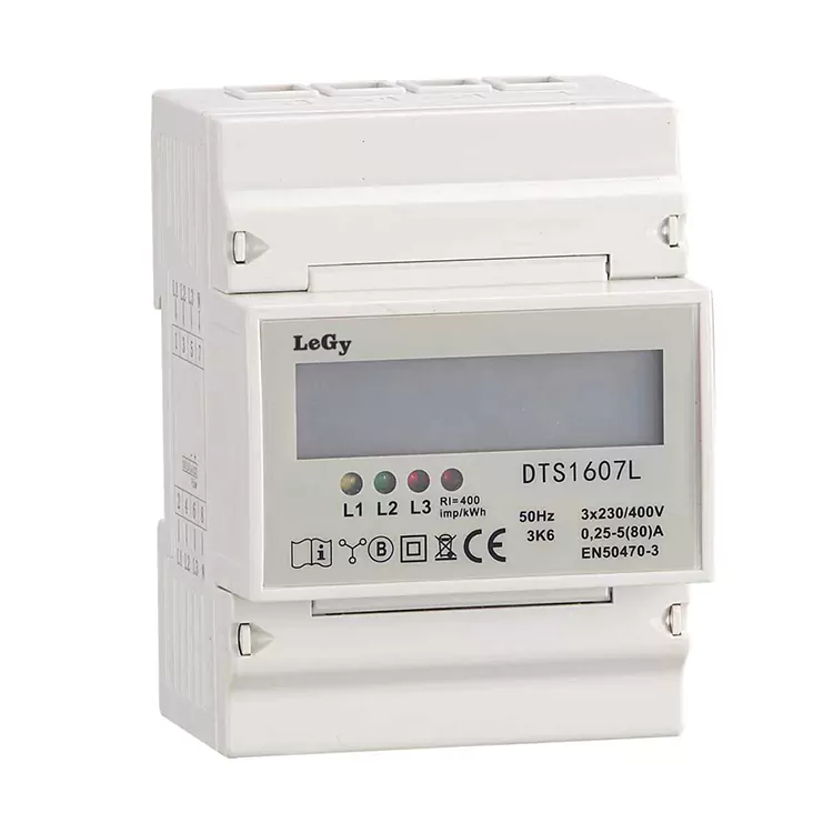 Dreiphasiges RS485-DIN-Schienen-Smart-Energiemessgerät