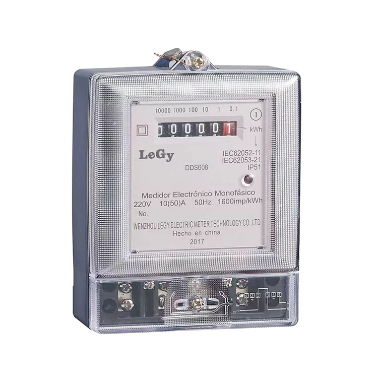Einphasiger RS485-Smart-Energiezähler