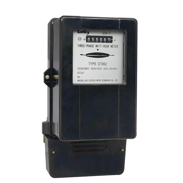 Elektromechanischer Dreiphasen-Dreileiter-Energiezähler